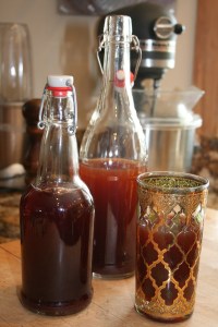 Kombucha is easy to make.